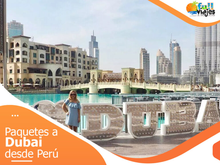 Paquetes turísticos a Dubai
