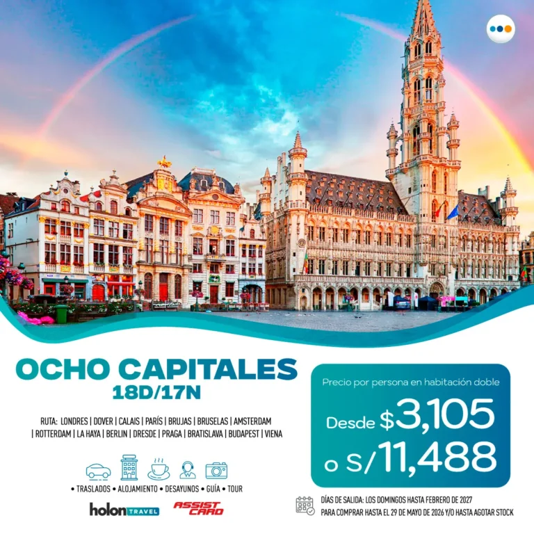 Paquete Ocho Capitales