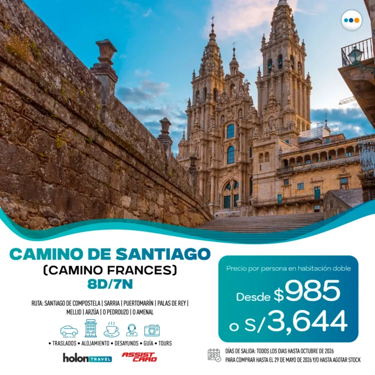 Paquete Camino de Santiago