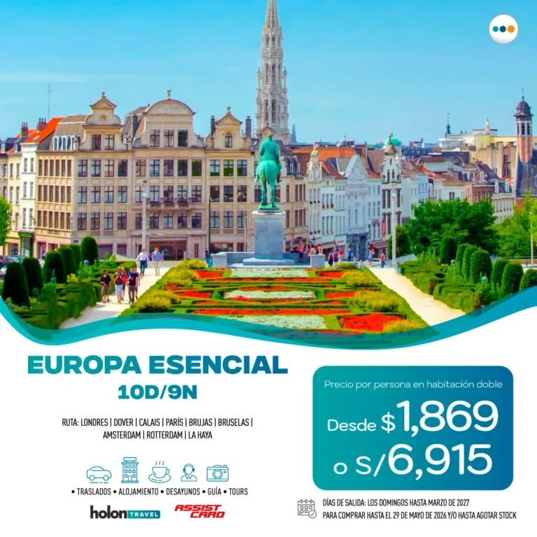 Paquete Europa Esencial