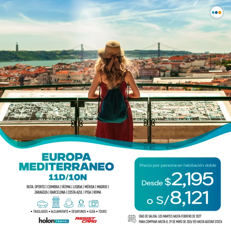 Paquete Europa Mediterranea