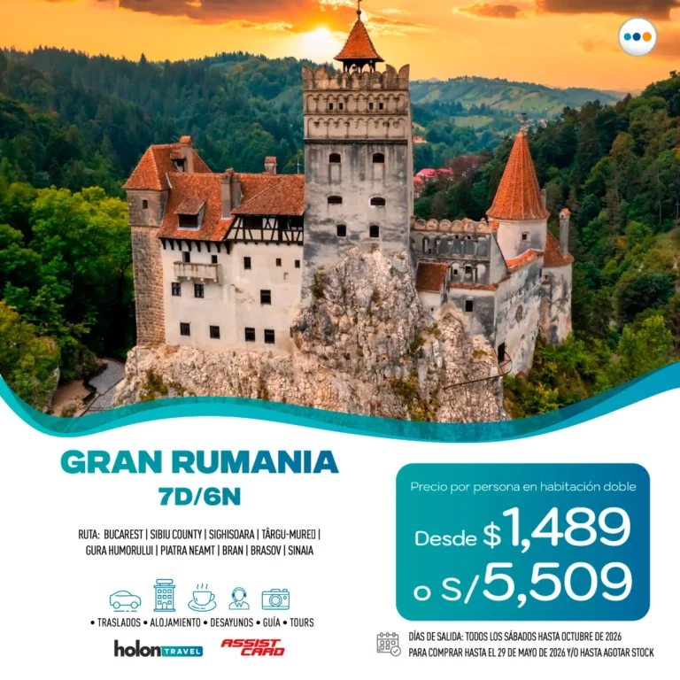 PAQUETE GRAN RUMANIA