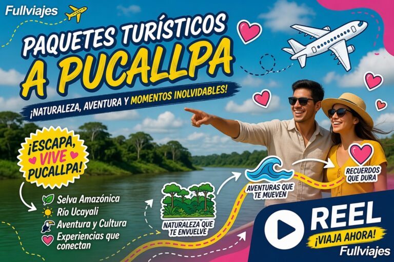 Paquetes turísticos a Pucallpa