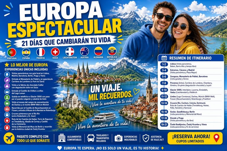 Paquete Europa Espectacular