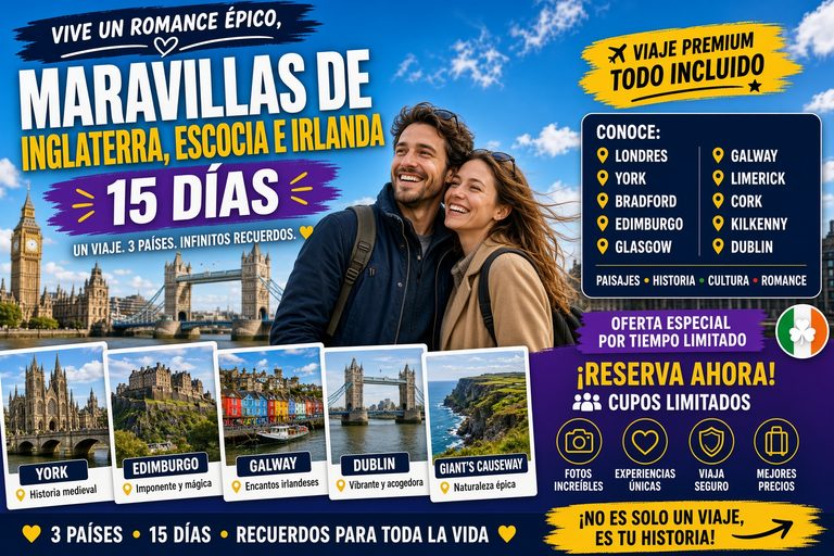 Maravillas de Inglaterra, escocia e Irlanda