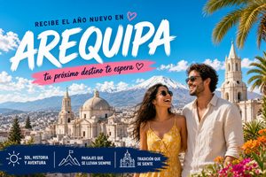 recibe año nuevo en arequipa