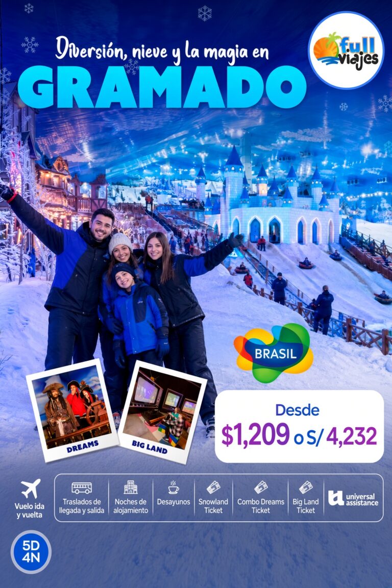 Paquetes turísticos a Gramado