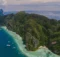 Vista aérea de la isla Phi Phi, Tailandia